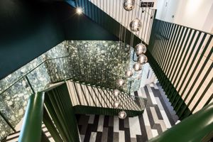 Communal Staircase- click for photo gallery